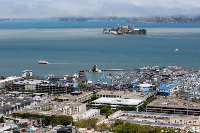 San Francisco from the Coit Tower (Click for next image)